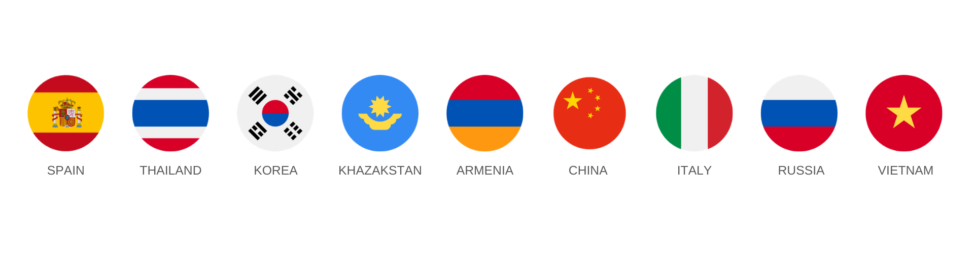 Students from 9 countries form a diverse community. at Forest City International School