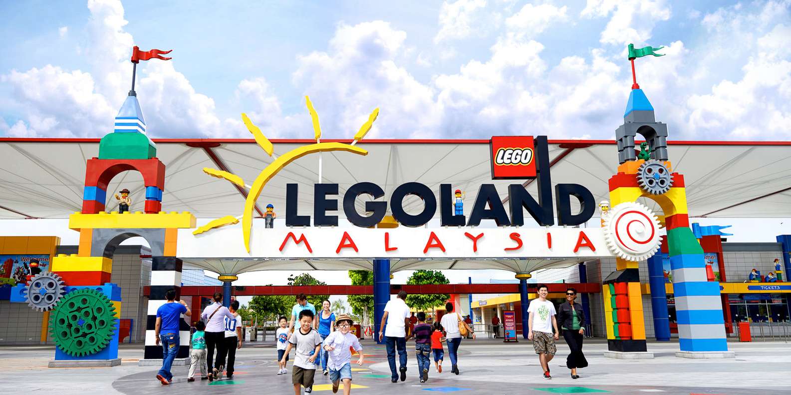 Entrance to LEGOLAND Malaysia